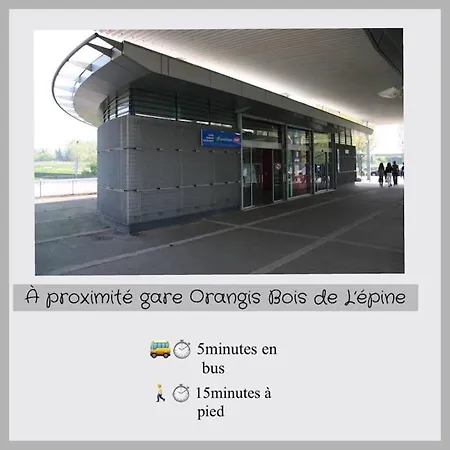 New Avec Balcon A - Proche Paris - Rer 5 Min - Wifi Lejlighed Courcouronnes