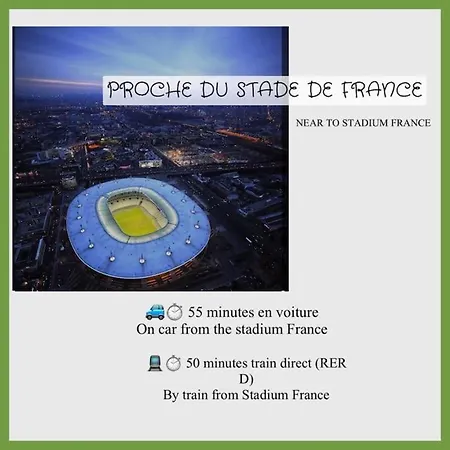 New Avec Balcon A - Proche Paris - Rer 5 Min - Wifi Lejlighed Courcouronnes